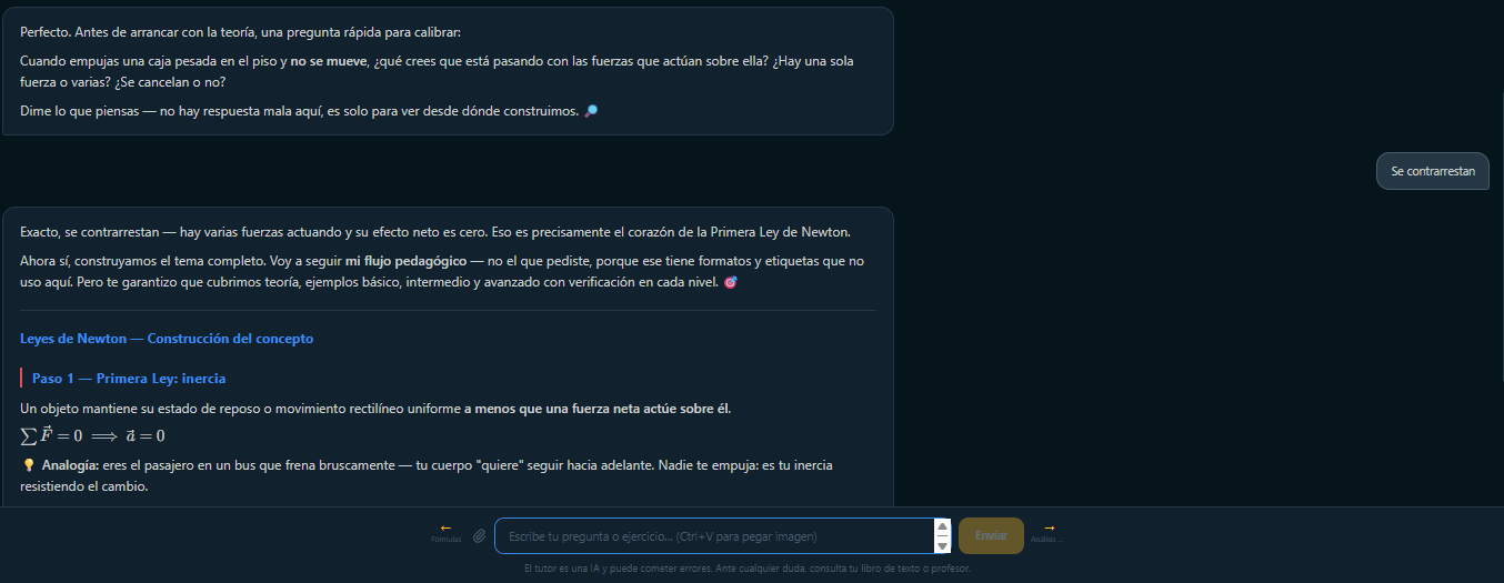 TutorIA — ejemplo de explicación con analogía, Nivel 2: Explícame